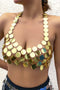 Hand Made Round Sequin Body Chain