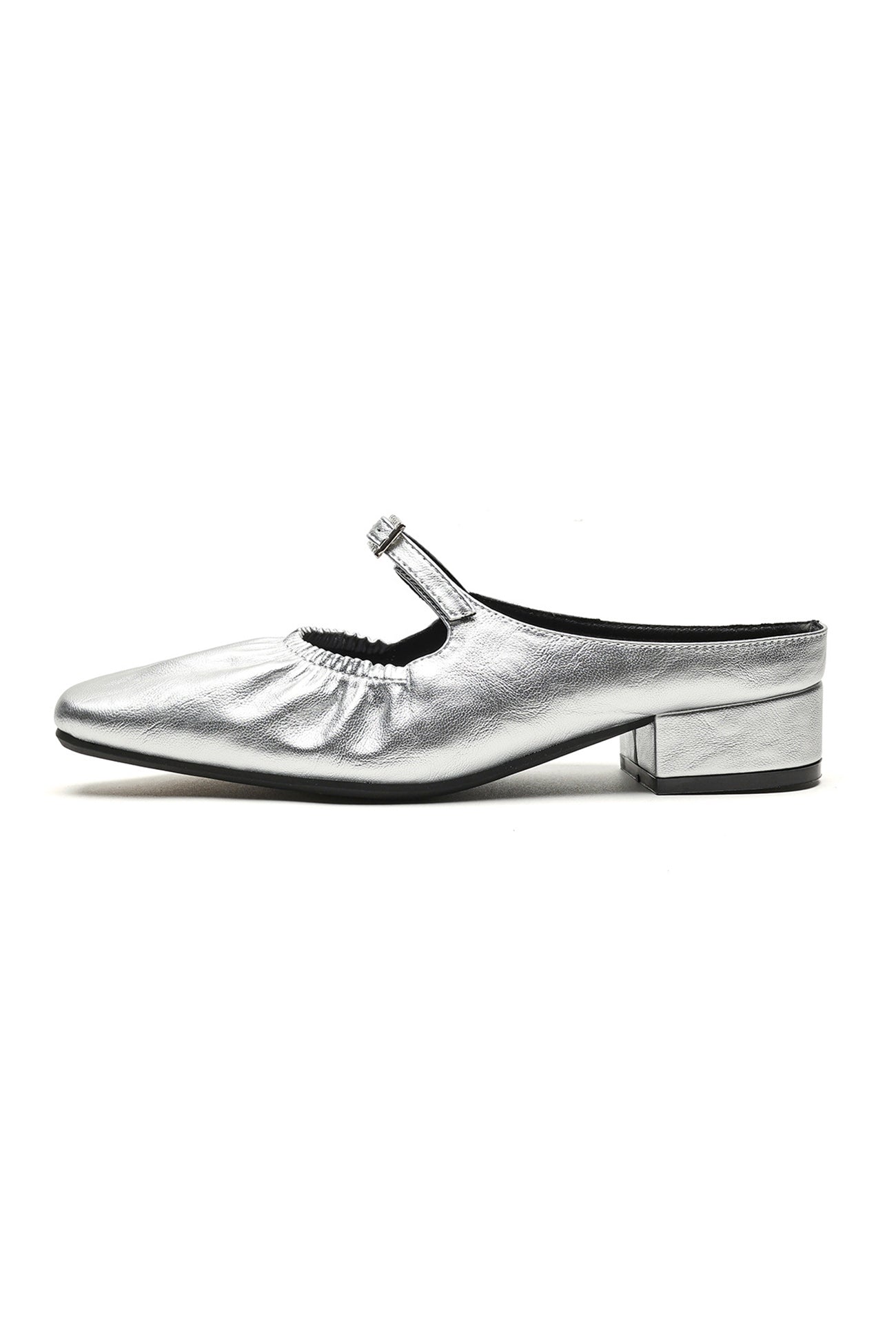Arolora ruched-closed-toe-heels