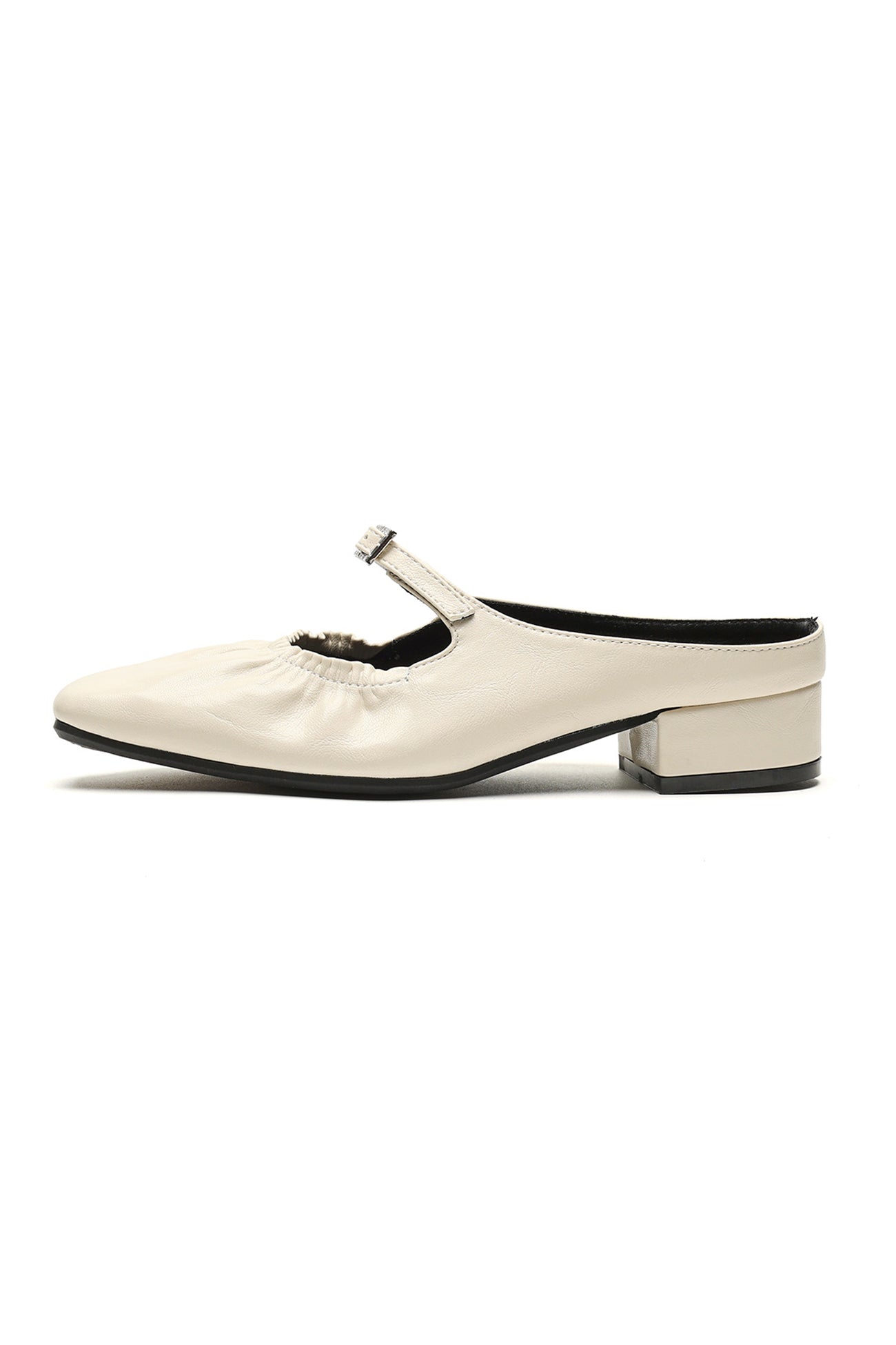 Arolora ruched-closed-toe-heels