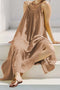 Arolora ruffled-backless-tiered-cami-dress