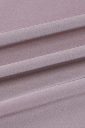 Satin Backless Cross Strap Ribbon Dress
