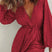 Arolora Sequin V Neck Tie-up Rompers