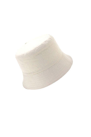 Solid Color Reversible Bucket Hat
