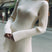 Arolora solid-color-ribbed-knitted-dress