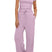 Arolora solid-crew-neck-cotton-t-shirt-pants-suits