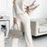 Arolora solid-drop-shoulder-pullover-pants-set