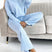 Arolora solid-drop-shoulder-pullover-pants-set
