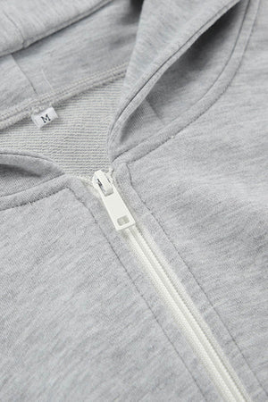 Arolora solid-hoodie-crop-top-shorts-set