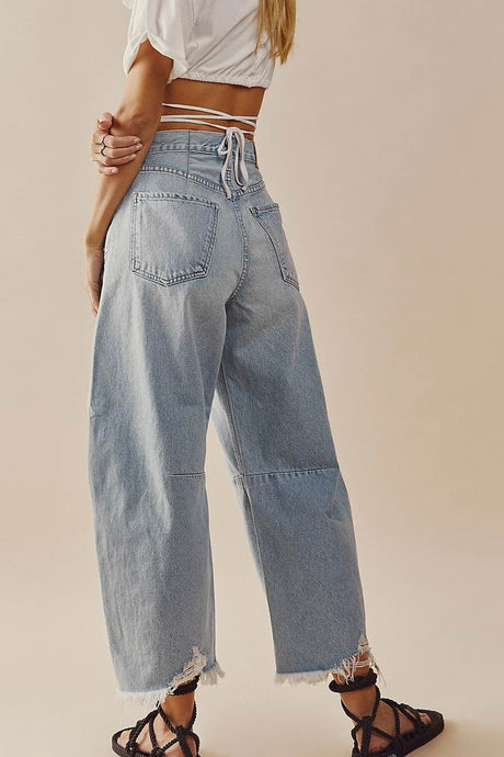 Arolora straight-leg-denim-ninth-pants