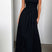 Arolora strapless-pleated-back-shirred-maxi-dress