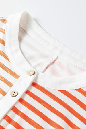 Stripe Oversized Buttoned Front Sleeveless Jumpsuits