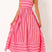 Arolora striped-smocked-cutout-cami-dress
