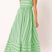 Arolora striped-smocked-cutout-cami-dress