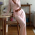 Arolora Tie-up Plush Lined Crop Top Pants Set