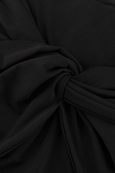 Twisted-front Drop Shoulder Tops