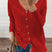Arolora v-neck-button-down-cardigan