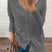 Arolora v-neck-button-down-cardigan