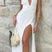 Arolora v-neck-tie-back-high-slit-maxi-dress