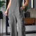 Arolora v-neck-back-smocking-pocket-jumpsuits