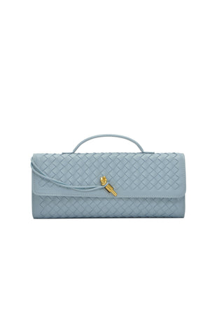 Woven Baguette Shoulder Bag Crossbody Bag