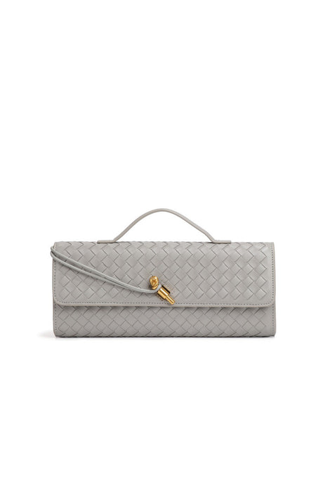 Woven Baguette Shoulder Bag Crossbody Bag