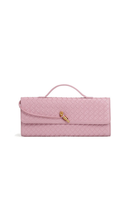 Woven Baguette Shoulder Bag Crossbody Bag