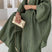 Arolora wrinkled-texture-open-front-cardigan-suits