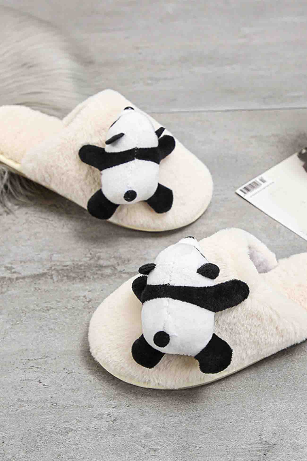 Panda discount bear slippers