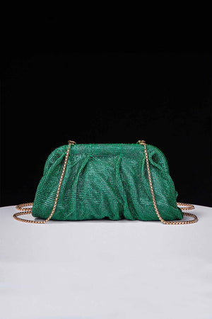 Rhinestone Clutch Crossbody Bag
