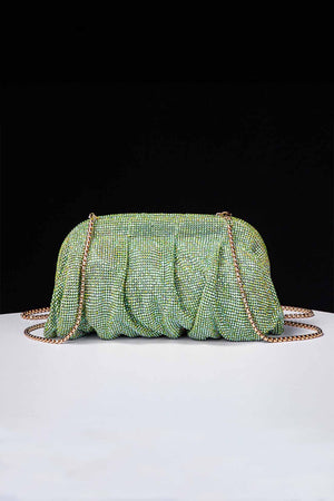 Rhinestone Clutch Crossbody Bag