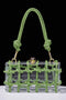 Rhinestone Clear Shoulder Bag