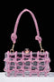 Rhinestone Clear Shoulder Bag