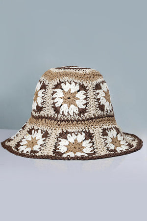 Bohemian Wide Brim straw Hat