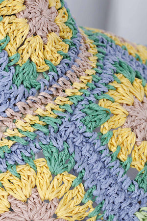 Bohemian Wide Brim straw Hat