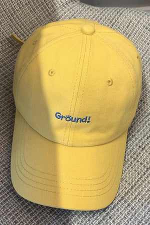 Casual Alphabet Embroidery Baseball Cap