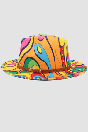 Graffiti Belt Fedora Hat