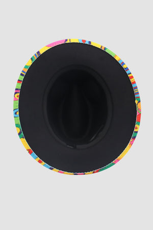 Graffiti Belt Fedora Hat