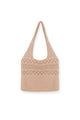 Hollow-out Crochet Knitted Tote Bag