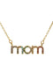 Mom & Butterfly Colorful Zicron Necklace