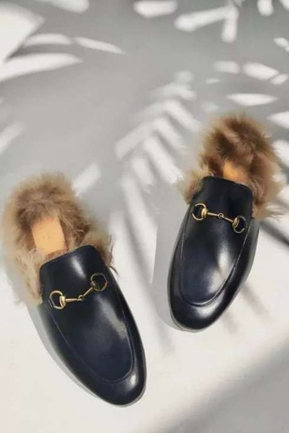 Helen - Fur Lined Loafers