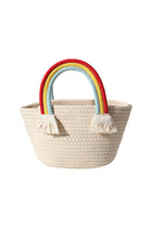 Rainbow Cloud Braided Handbag