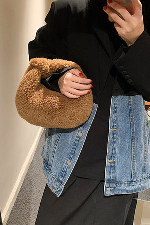Cute Donuts Plush Handbag