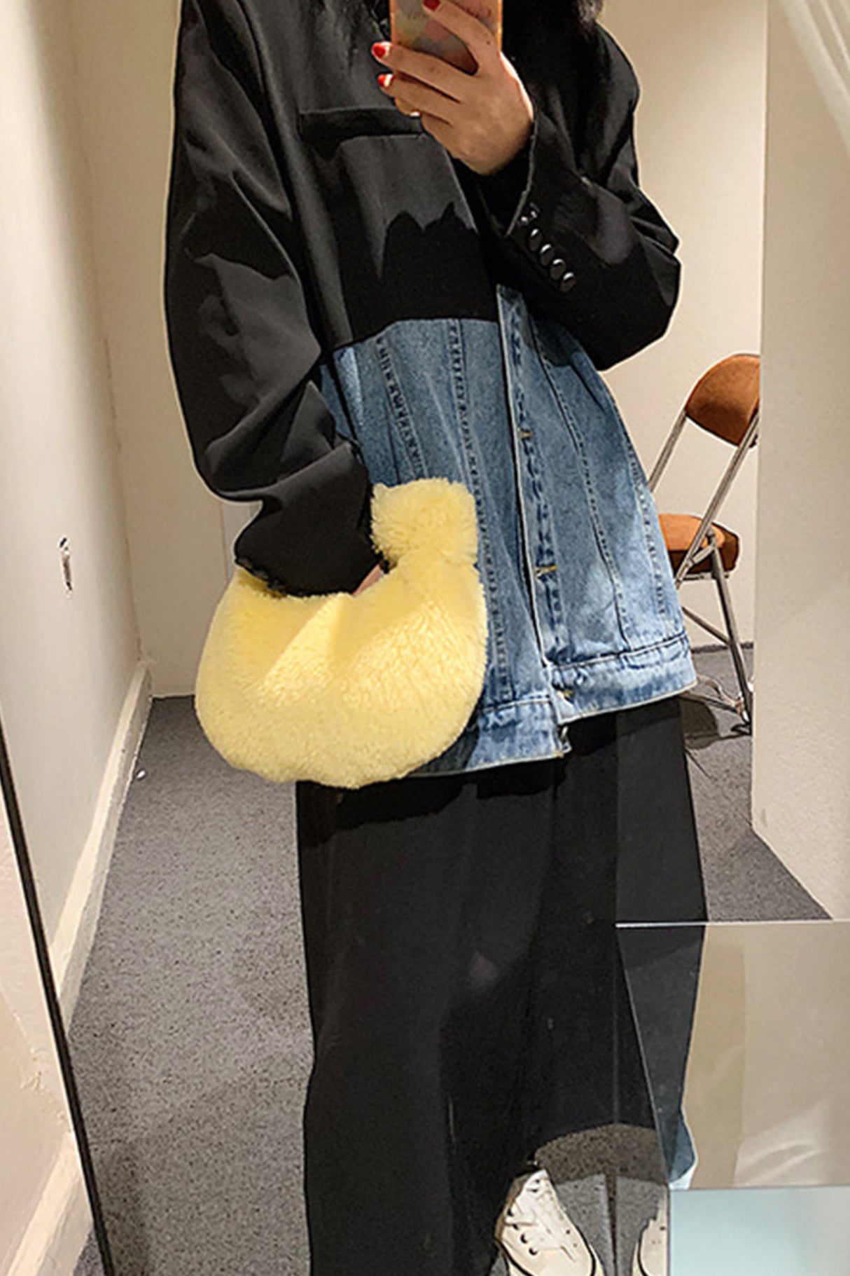 Cute Donuts Plush Handbag