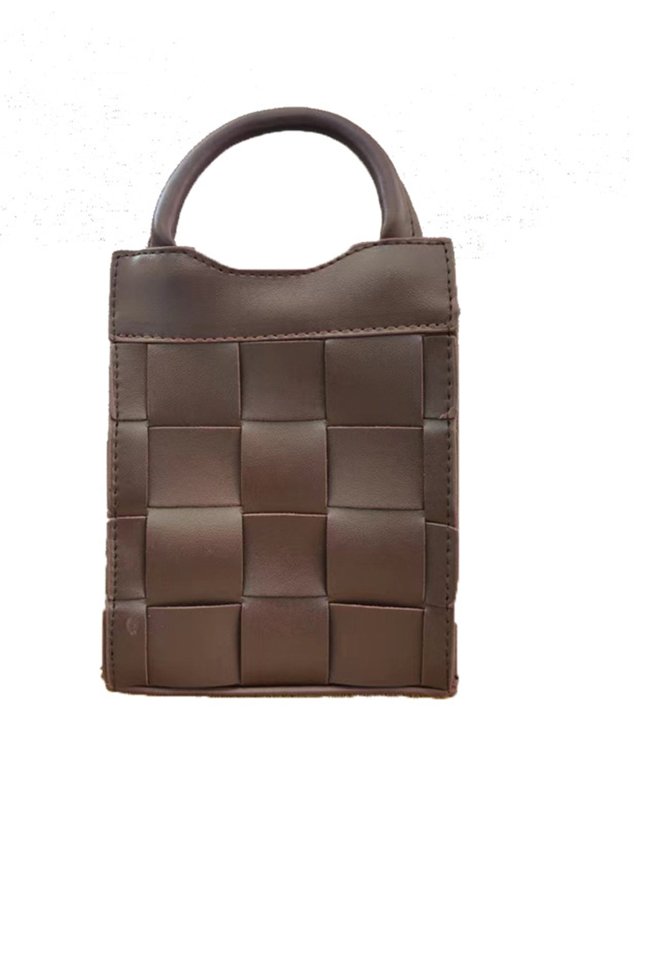 Solid Color 2-Way Woven Bag