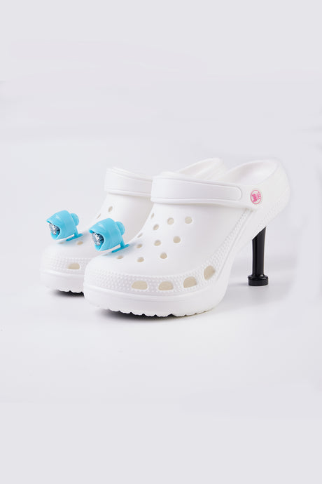 Solid Color High Heel Clog