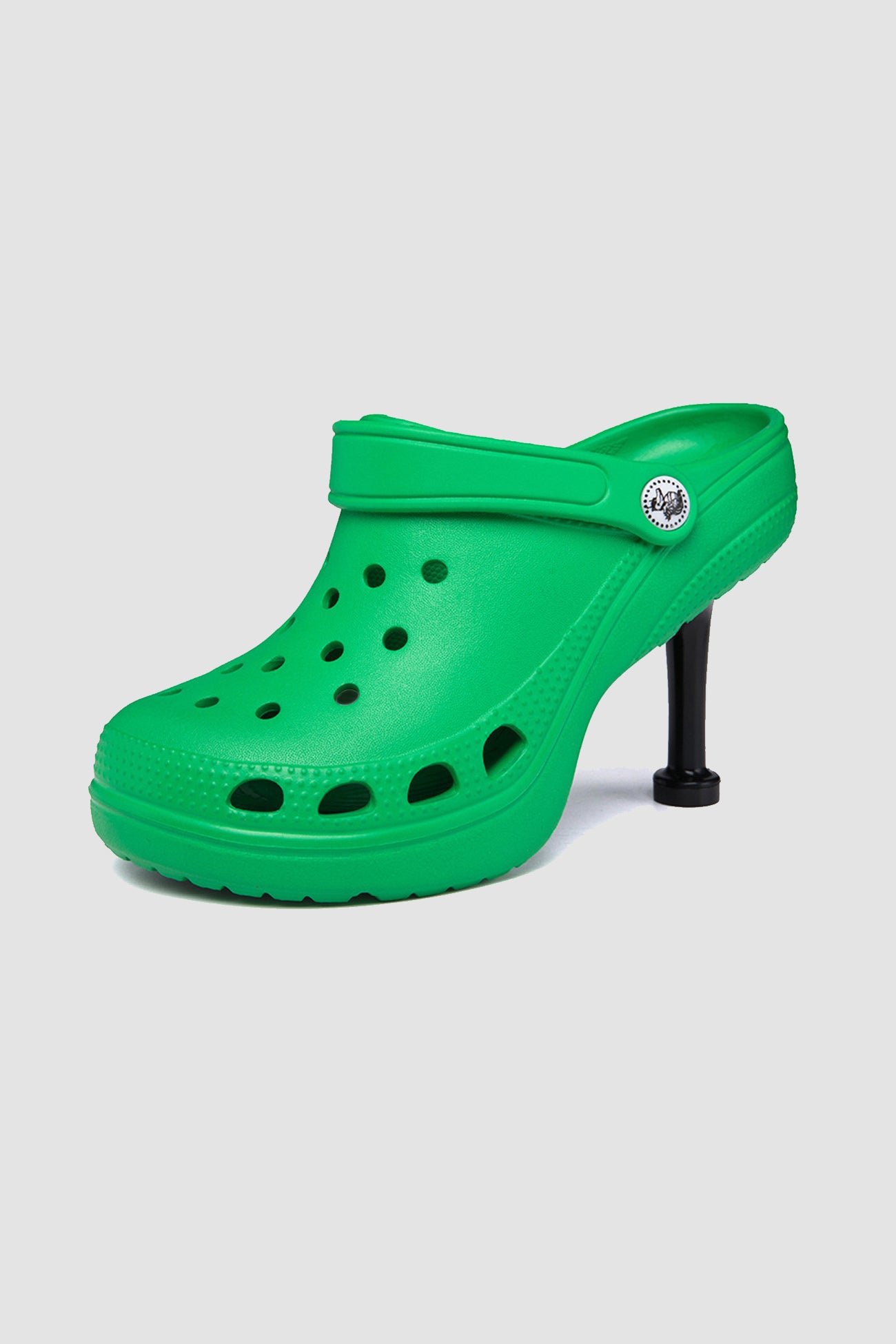 Solid Color High Heel Clog