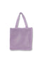 Solid Hollow-out Crochet Tote Bag