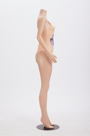 Hiding Cat Print One Piece Swimsuit