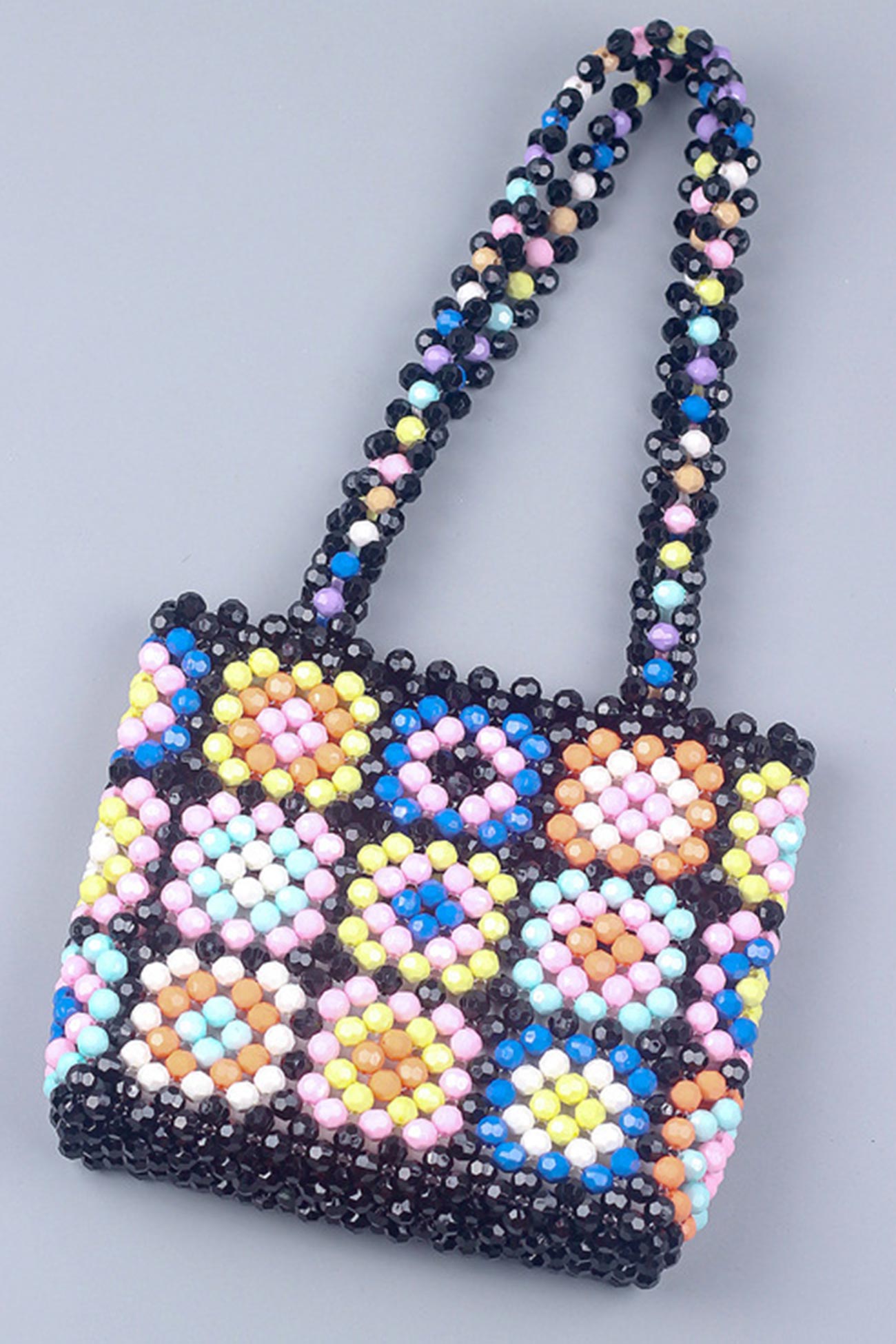 Vintage Handmade Beaded Handbag